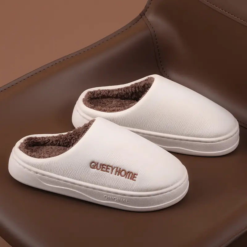 Women Waterproof Cotton Slippers Autumn Winter 2025 - Image 7