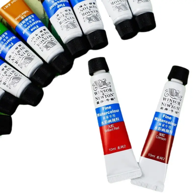 Windsor Newton watercolor paint 24 color tubular pigment acrylic pigment oil paint painter special watercolor suit