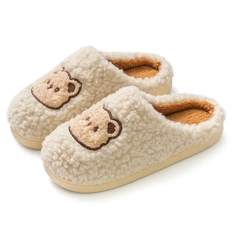 Cotton Slippers for Women Autumn and Winter 2026 New Style Indoor Home Thick-Soled Non-Slip Warm Outdoor Wear Popular Cotton Slippers for Women Winter - Image 10
