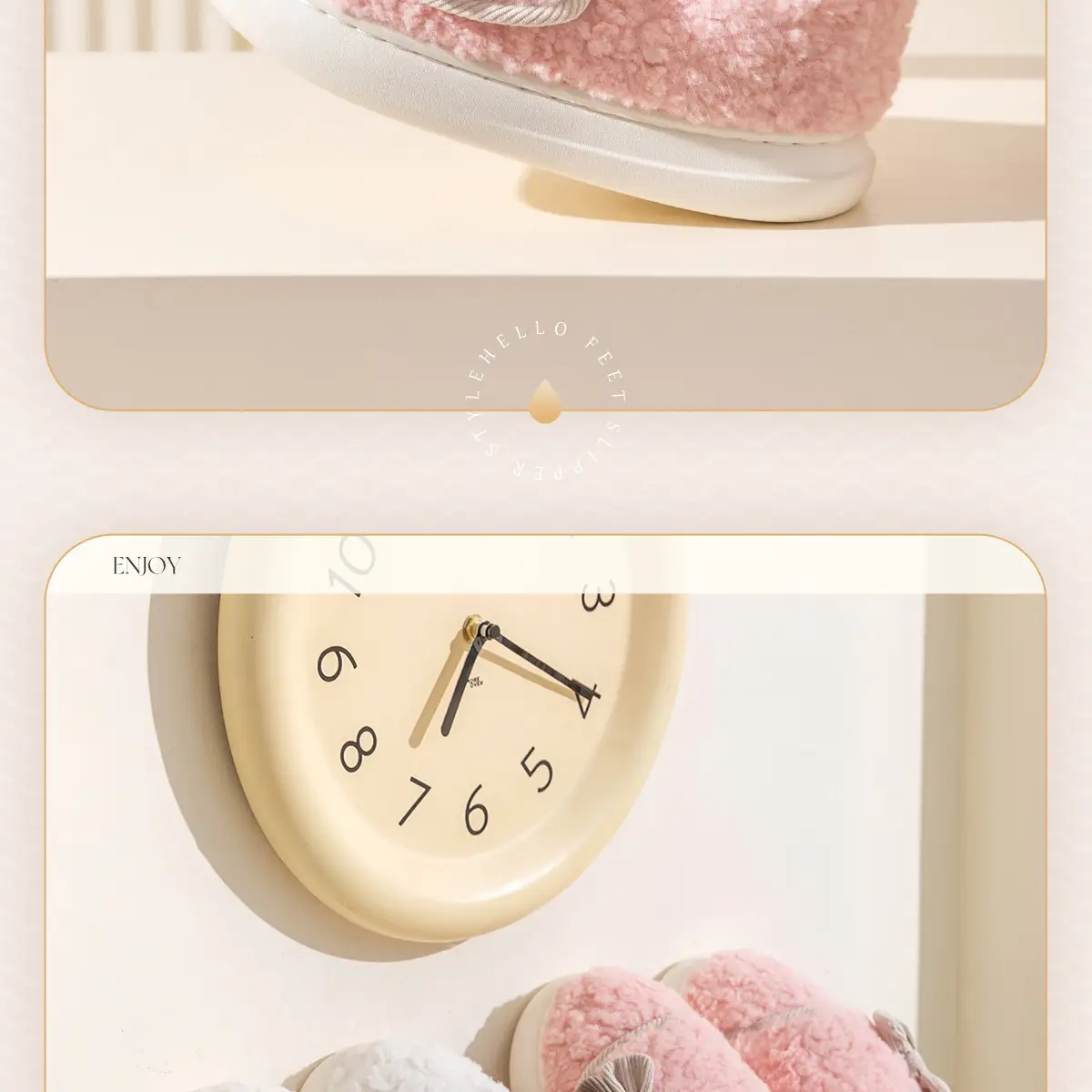 Pregnant Women's Soft Cotton Moon Slippers Winter Warm Non-Slip — feature 14