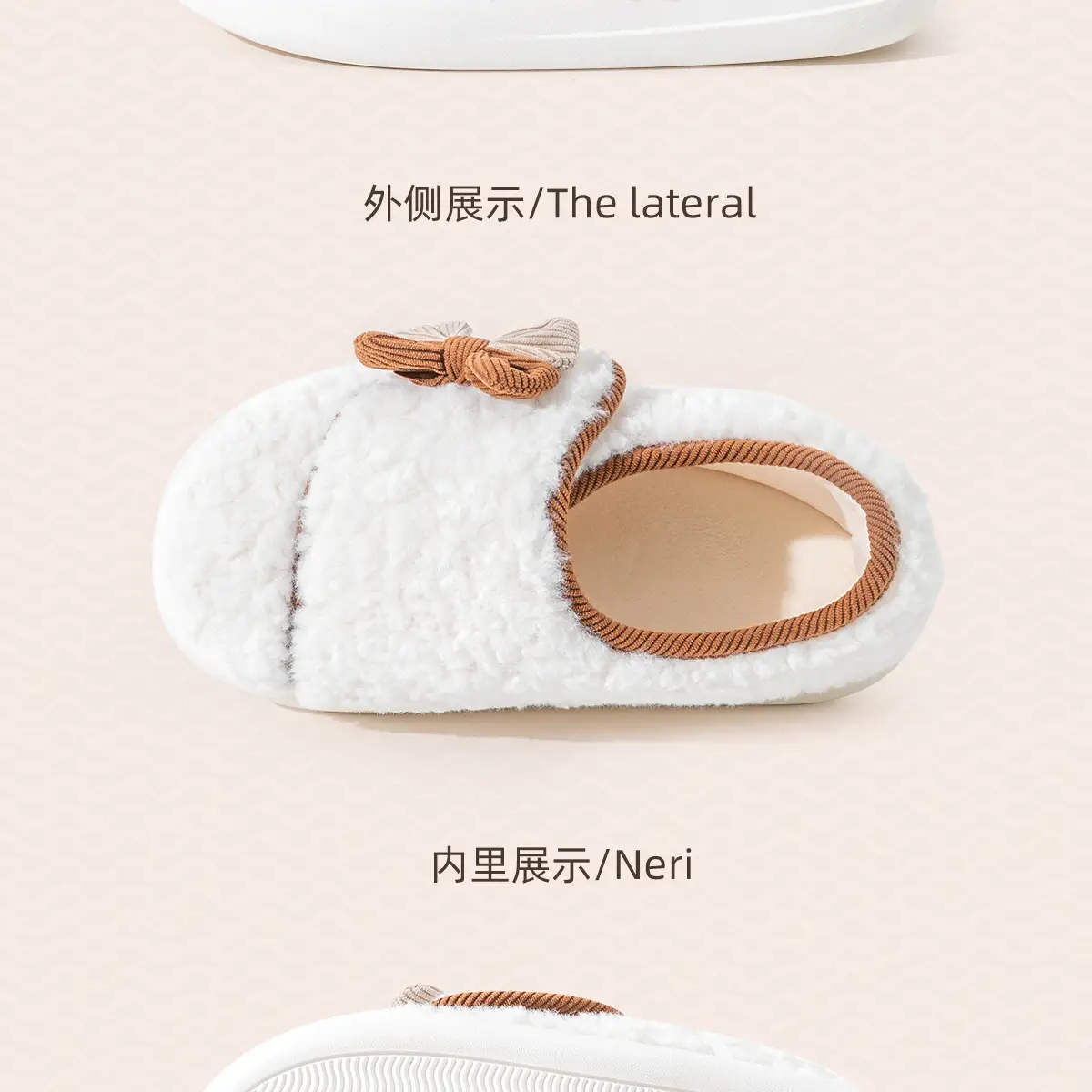 Pregnant Women's Soft Cotton Moon Slippers Winter Warm Non-Slip — feature 22