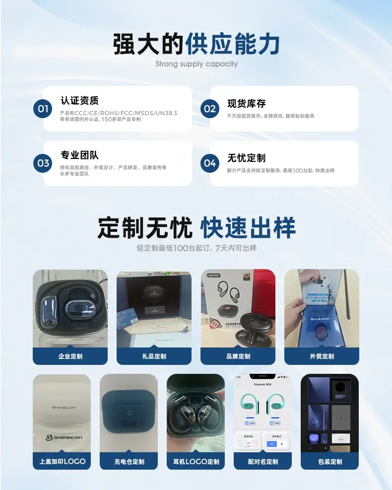 2026 Bluetooth Earphones Cross-Border True Wireless Noise Cancelling — feature 3