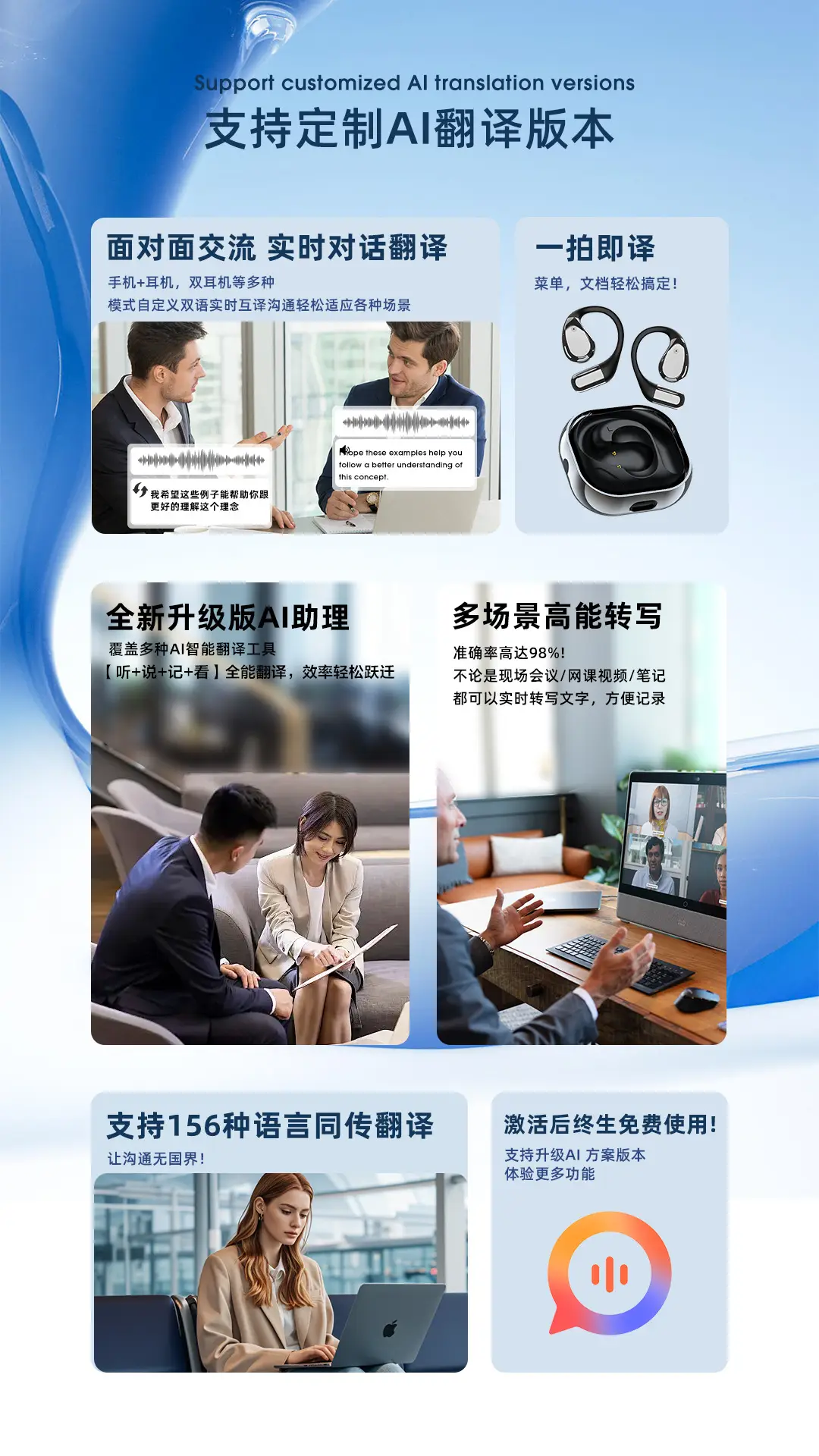 2026 Bluetooth Earphones Cross-Border True Wireless Noise Cancelling — feature 5