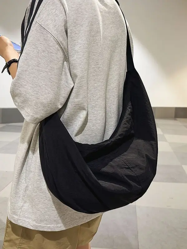 Cute Olive Nylon Crossbody Bag 2024 - Image 8
