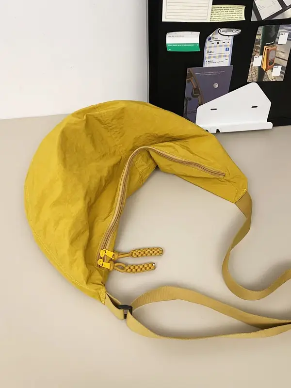 Cute Olive Nylon Crossbody Bag 2024 - Image 9
