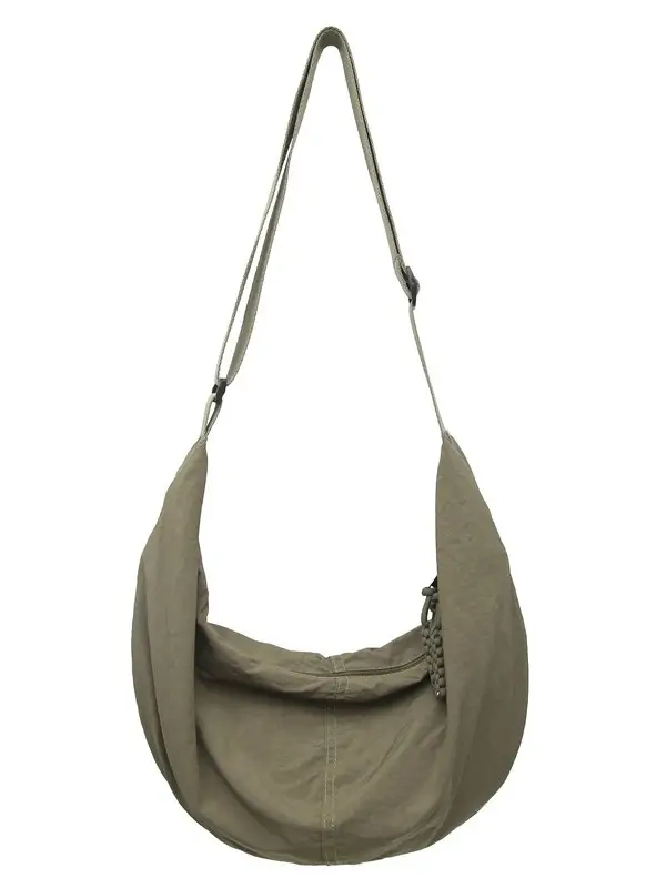 Cute Olive Nylon Crossbody Bag 2024 - Image 10