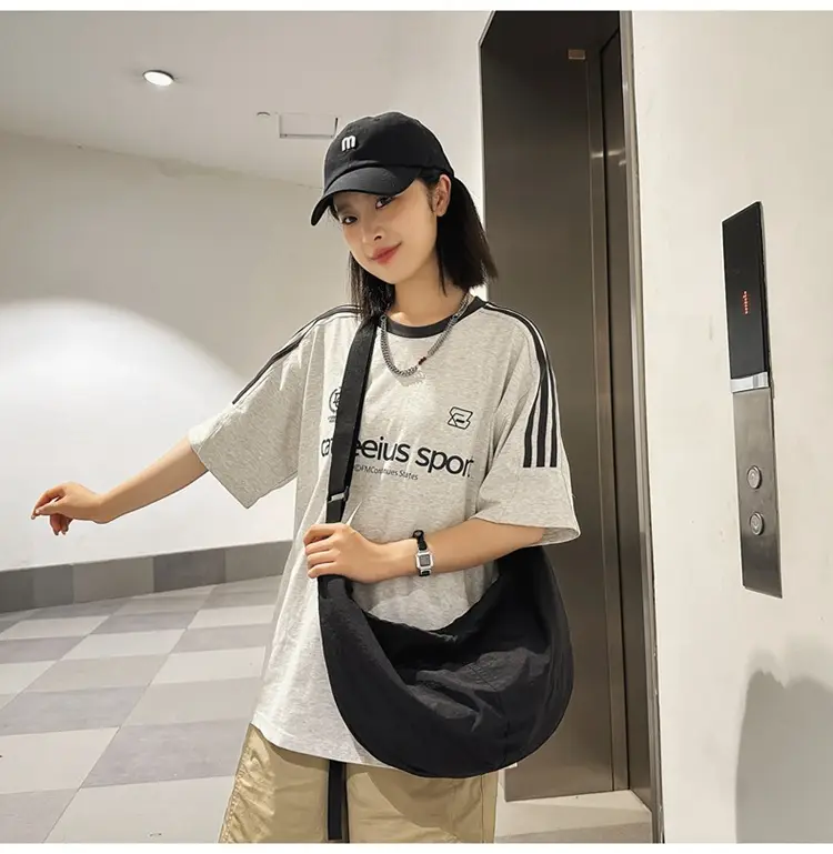 Cute Olive Nylon Crossbody Bag 2024 — feature 11