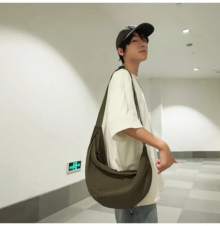 Cute Olive Nylon Crossbody Bag 2024 — feature 25