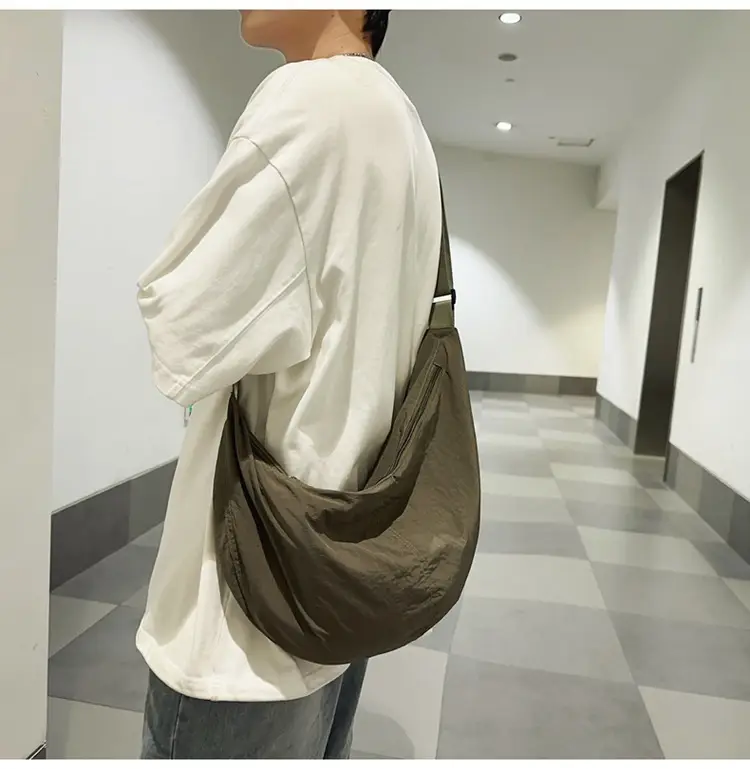 Cute Olive Nylon Crossbody Bag 2024 — feature 26