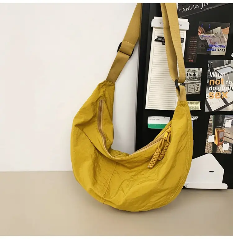 Cute Olive Nylon Crossbody Bag 2024 — feature 38