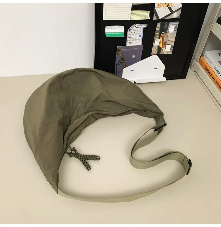 Cute Olive Nylon Crossbody Bag 2024 — feature 41