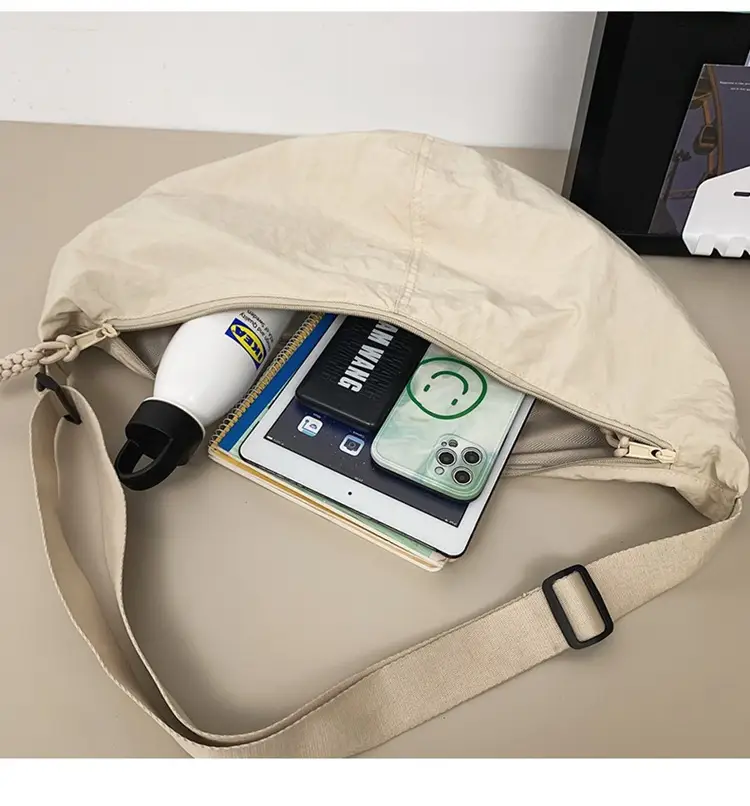 Cute Olive Nylon Crossbody Bag 2024 — feature 8