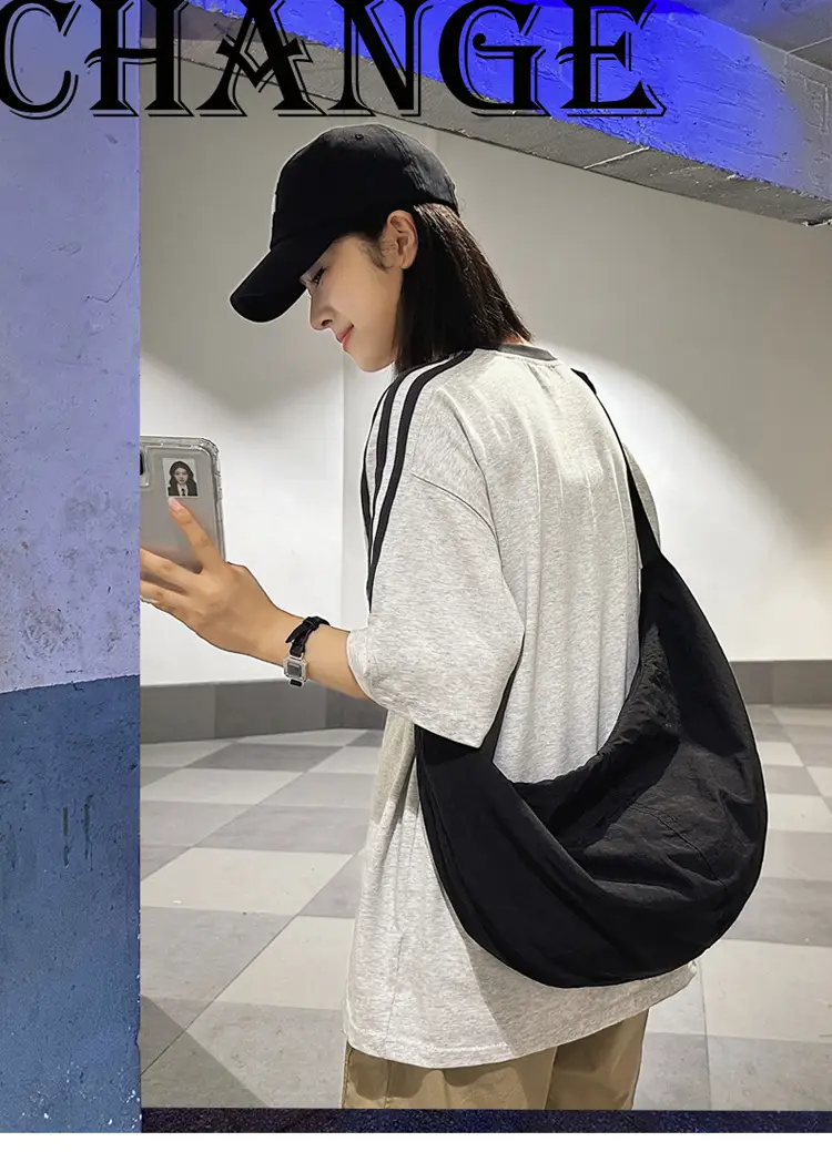 Cute Olive Nylon Crossbody Bag 2024 — feature 9