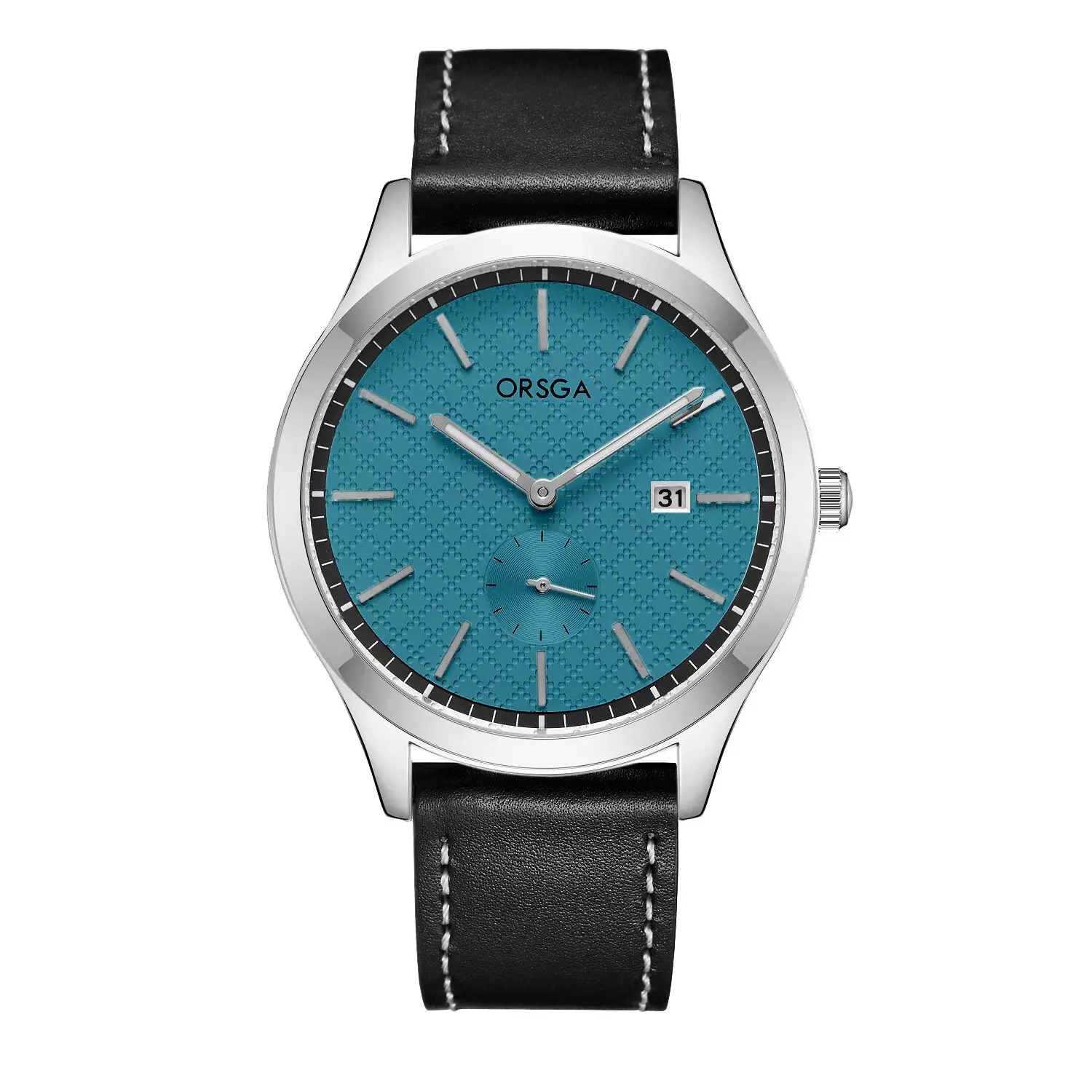 ORSGA Men's Stainless Steel Quartz Watch with Calendar - Image 10