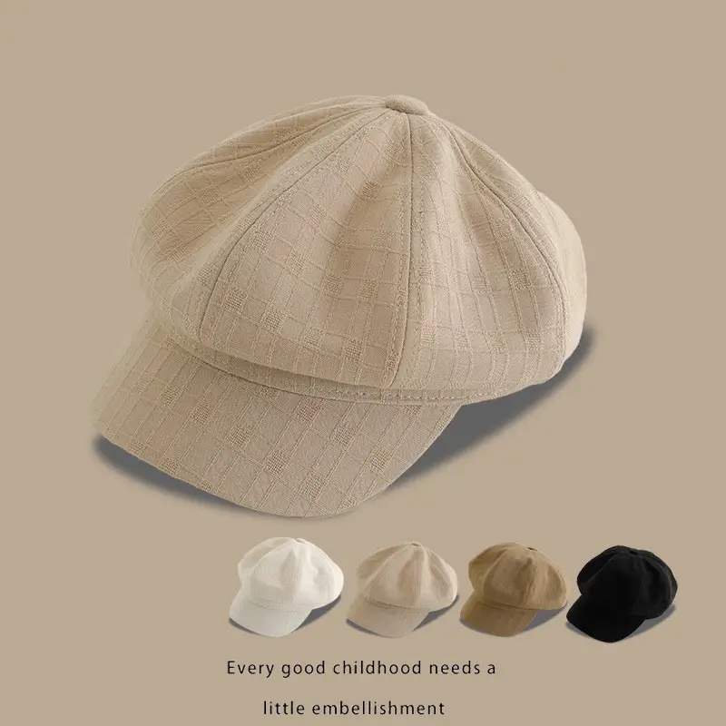 Autumn Winter Duck Cap White for Boys Girls - Image 6