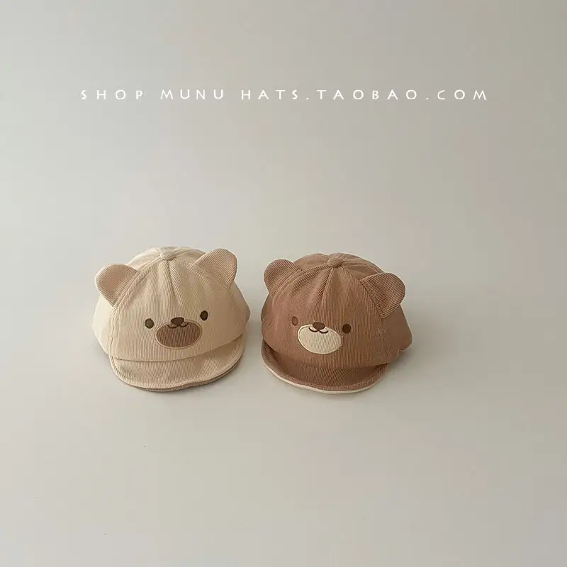 Baby Bear Hats Soft Brim Baseball Cap Small Moon Age