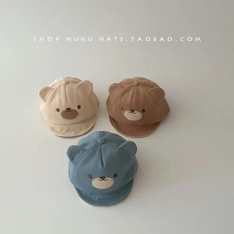 Baby Bear Hats Soft Brim Baseball Cap Small Moon Age — feature 1