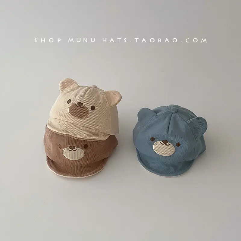 Baby Bear Hats Soft Brim Baseball Cap Small Moon Age — feature 7