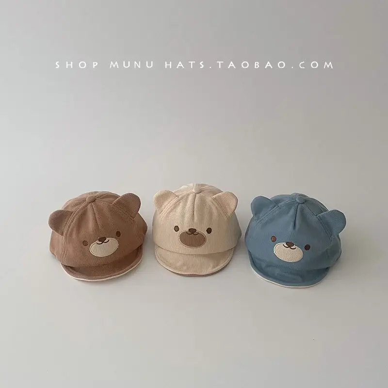 Baby Bear Hats Soft Brim Baseball Cap Small Moon Age — feature 9