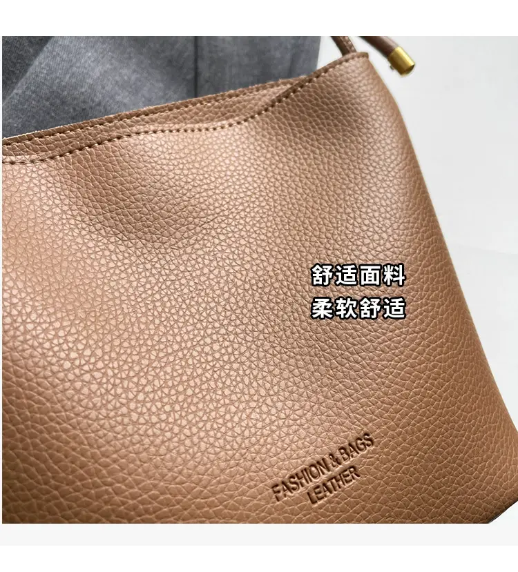 2024 New Fashion Shoulder Bucket Bag Western Style — feature 13