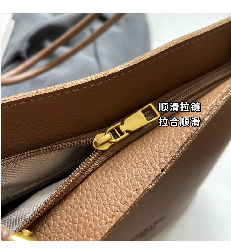 2024 New Fashion Shoulder Bucket Bag Western Style — feature 15