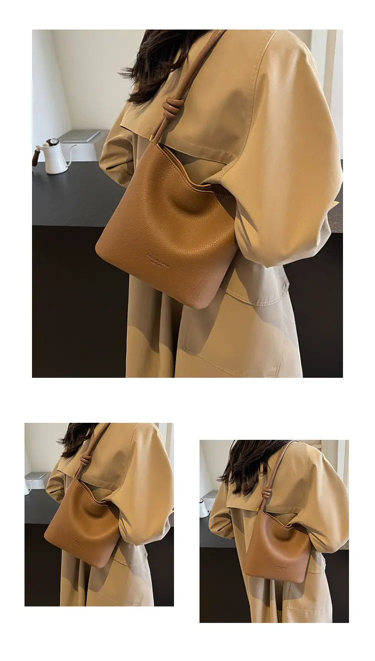 2024 New Fashion Shoulder Bucket Bag Western Style — feature 19