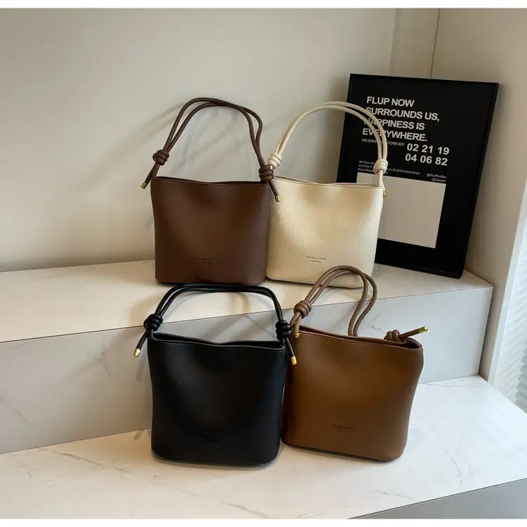 2024 New Fashion Shoulder Bucket Bag Western Style — feature 21