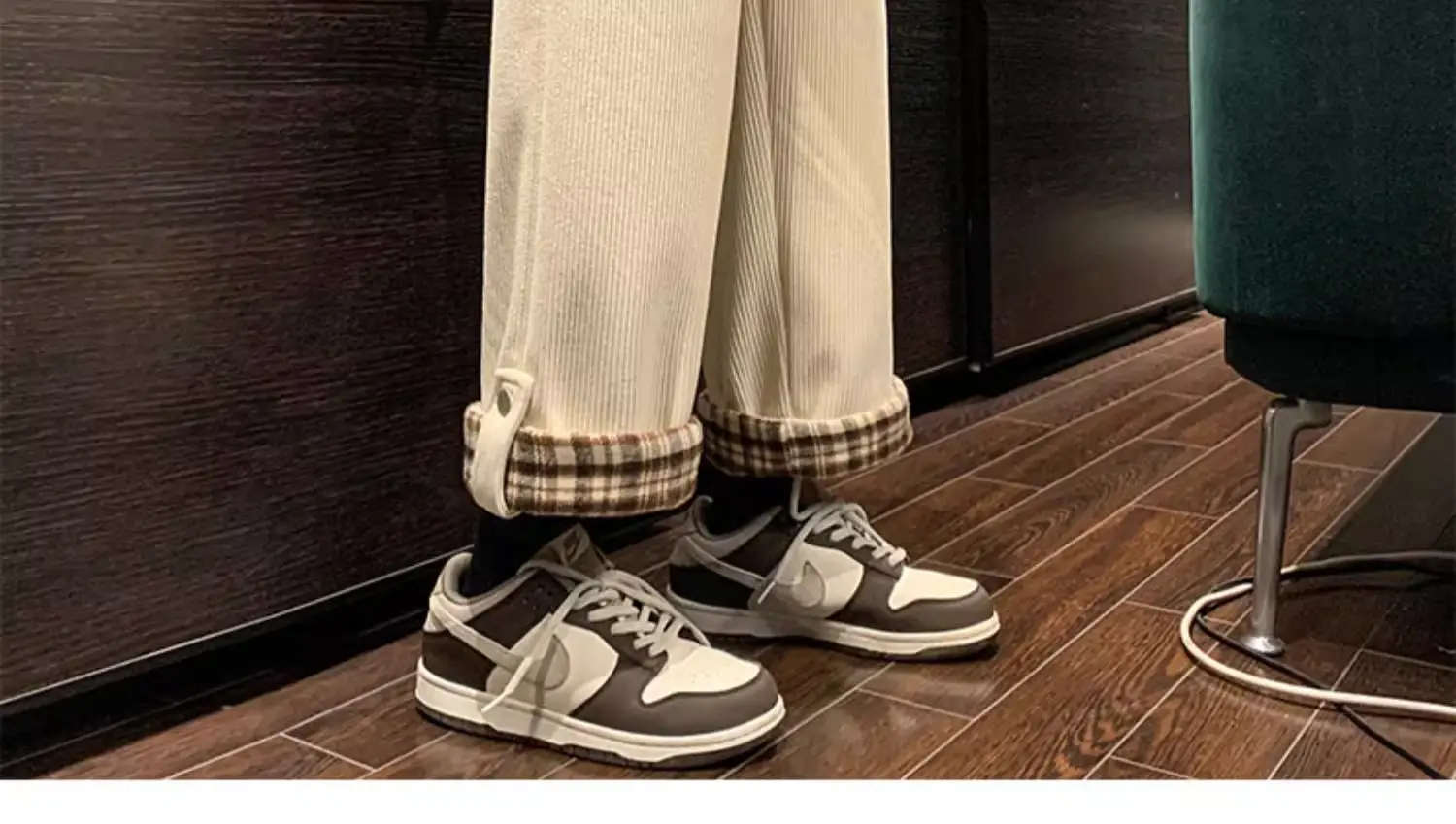 Men's Corduroy Pants New 2024 Loose Straight Wide Leg — feature 21