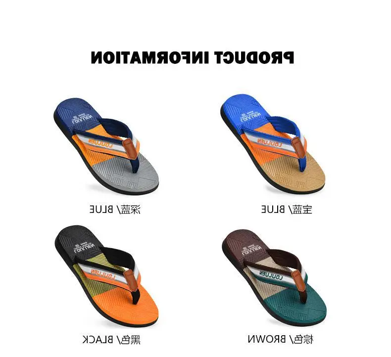 Fujian manufacturers 2024 summer trend non-slip flip-flops men's unique beach slippers men's soft bottom clip feet outer wear — feature 2