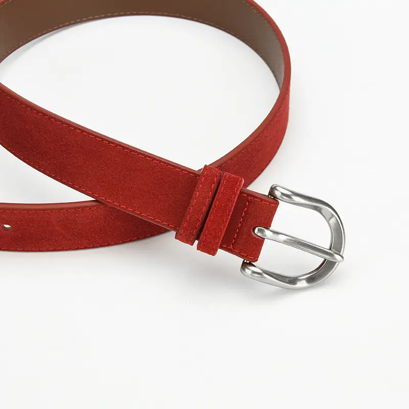 Retro Women's Belt Frosted Leather Waist Cover - Image 11