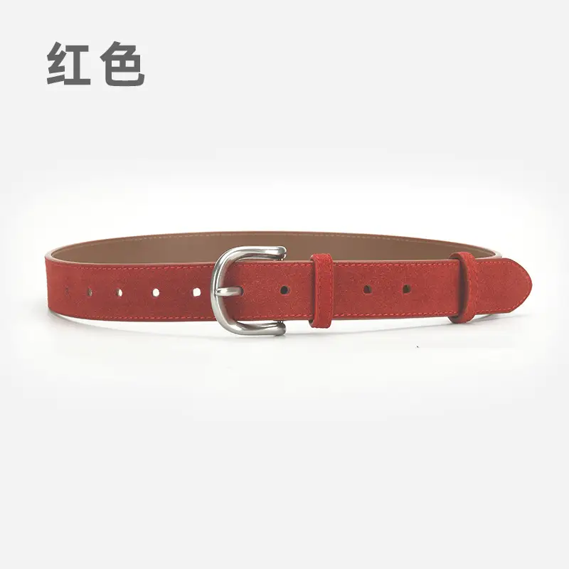 Retro Women's Belt Frosted Leather Waist Cover - Image 2