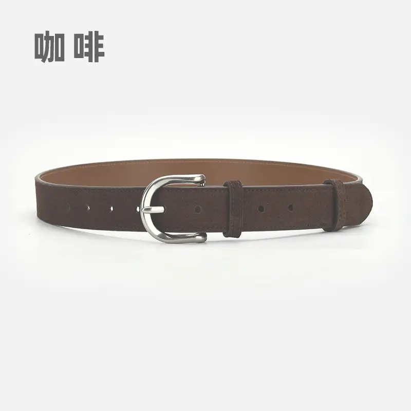 Retro Women's Belt Frosted Leather Waist Cover - Image 4