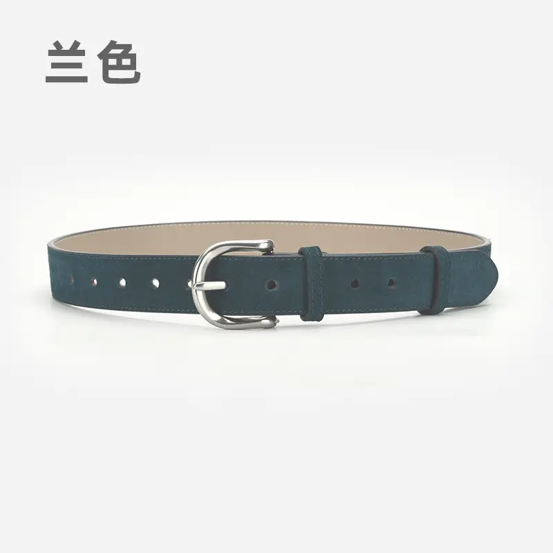 Retro Women's Belt Frosted Leather Waist Cover - Image 5