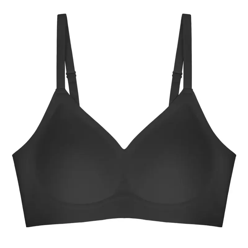 Red Semi-Fixed Cup Seamless Women's Underwear 1 Pcs - Image 6