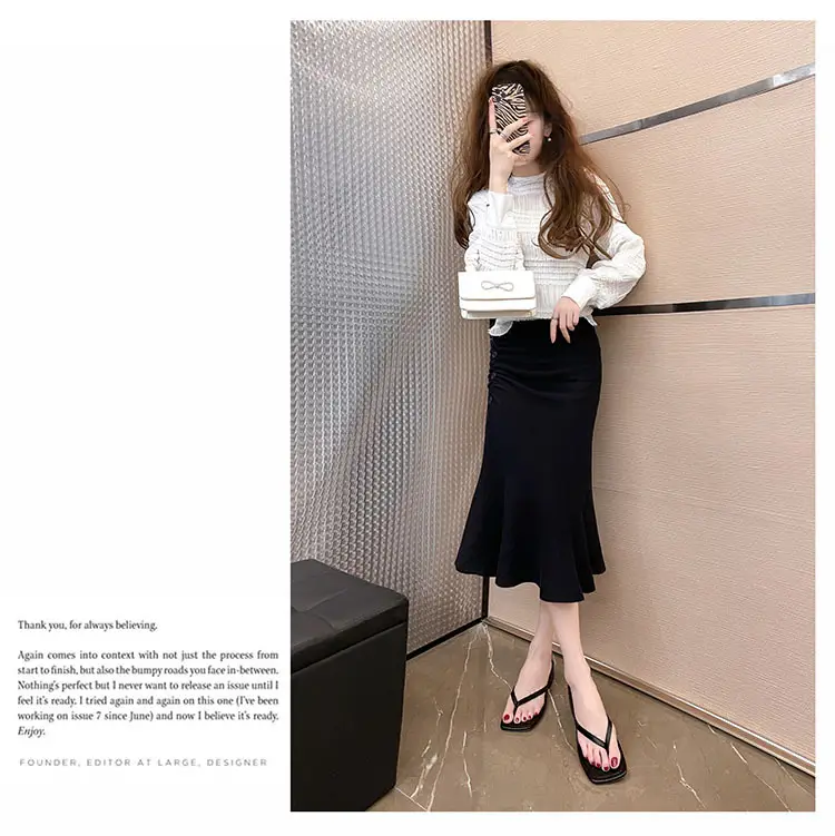 Women Chunky White Heel Flip Flops Summer 2026 — feature 19