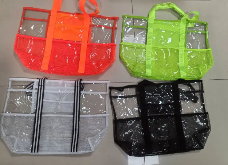 Transparent Travel Storage Bag Large Capacity Pvc Swimming Bag — feature 1