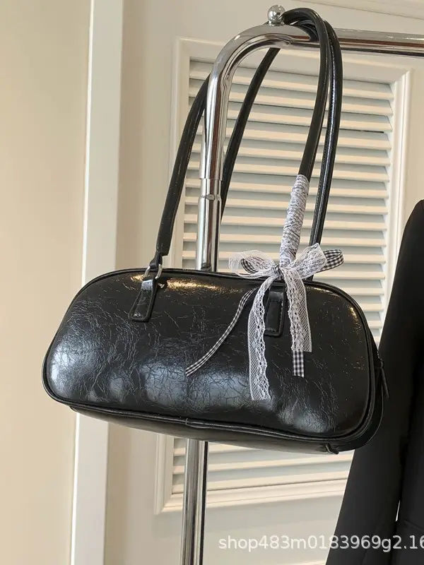 Light Blue Bow Handbag for Women 2024 New Style - Image 8