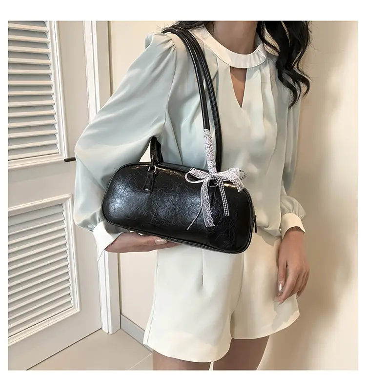 Light Blue Bow Handbag for Women 2024 New Style — feature 15