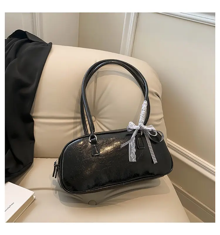 Light Blue Bow Handbag for Women 2024 New Style — feature 32