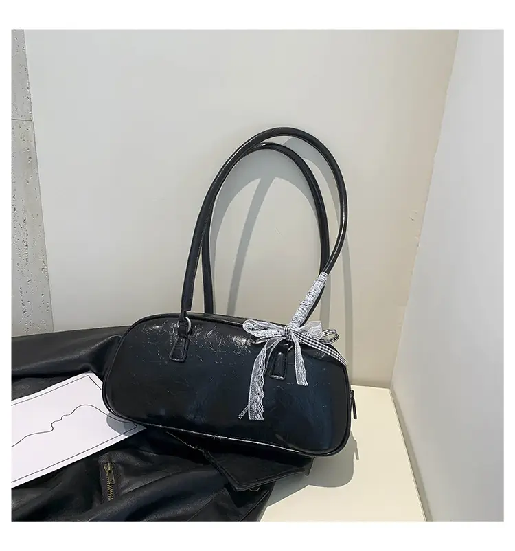 Light Blue Bow Handbag for Women 2024 New Style — feature 33