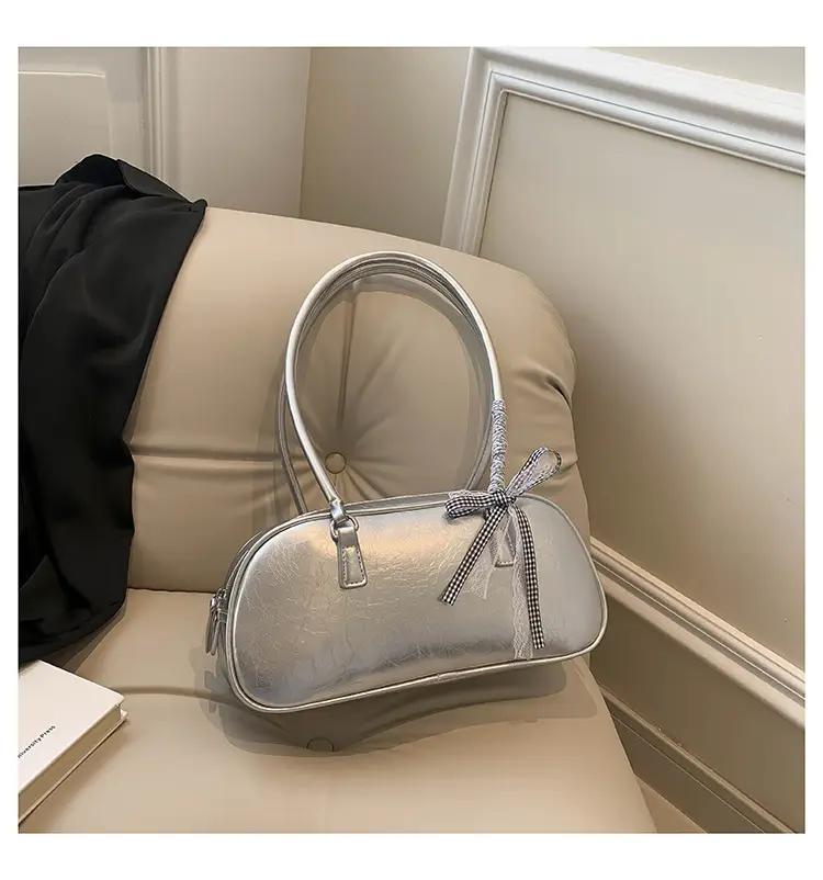 Light Blue Bow Handbag for Women 2024 New Style — feature 38