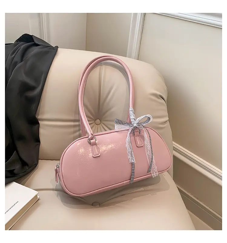 Light Blue Bow Handbag for Women 2024 New Style — feature 41