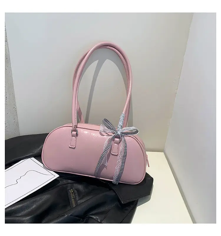 Light Blue Bow Handbag for Women 2024 New Style — feature 42