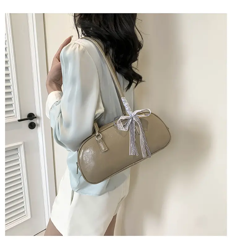 Light Blue Bow Handbag for Women 2024 New Style — feature 9