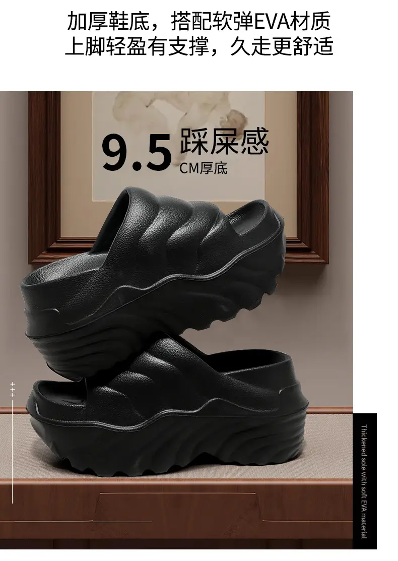 Women's White Airless Heel Slippers with Warmth — feature 29