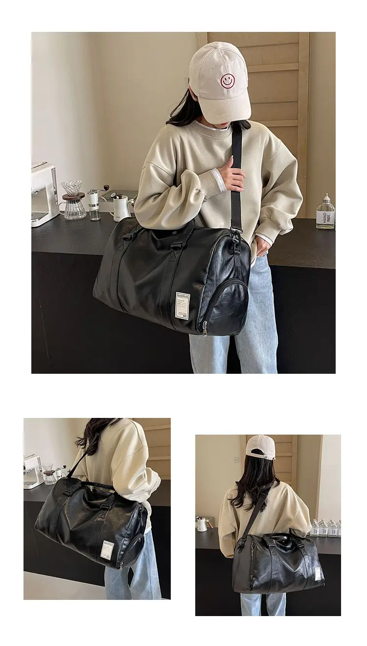 Retro Crossbody Bag for Women Brown Leather Travel Bag — feature 10