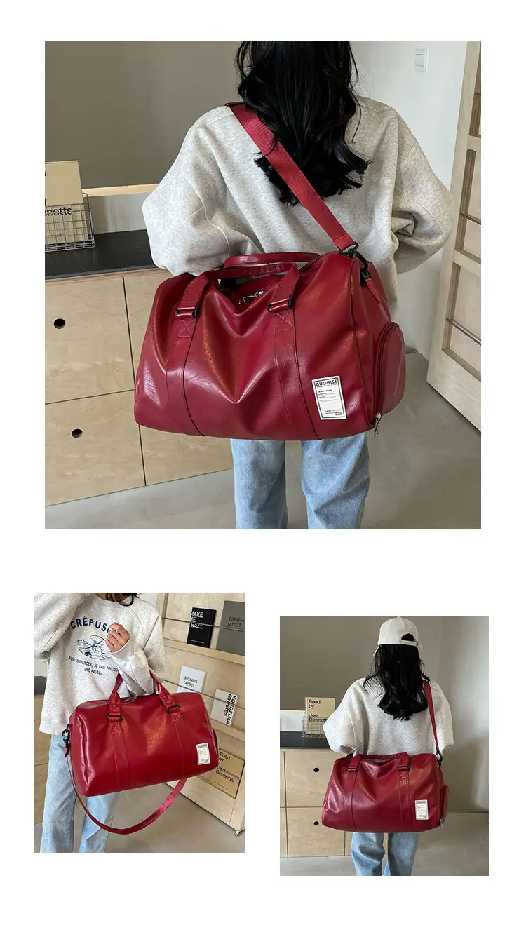 Retro Crossbody Bag for Women Brown Leather Travel Bag — feature 12