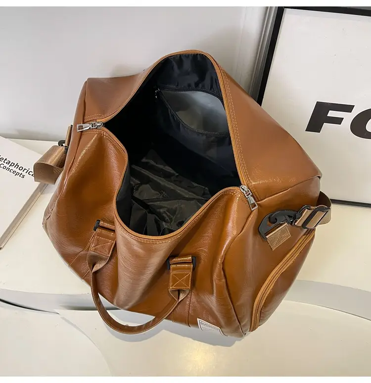 Retro Crossbody Bag for Women Brown Leather Travel Bag — feature 18