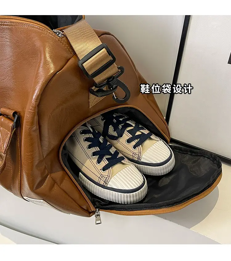 Retro Crossbody Bag for Women Brown Leather Travel Bag — feature 6