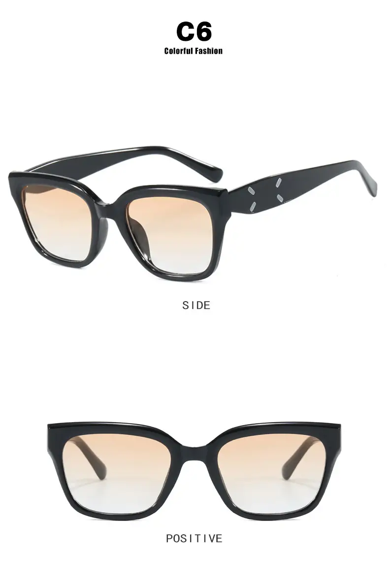 Kedun Square Cat-Eye Sunglasses Women 2024 Anti-UV — feature 16